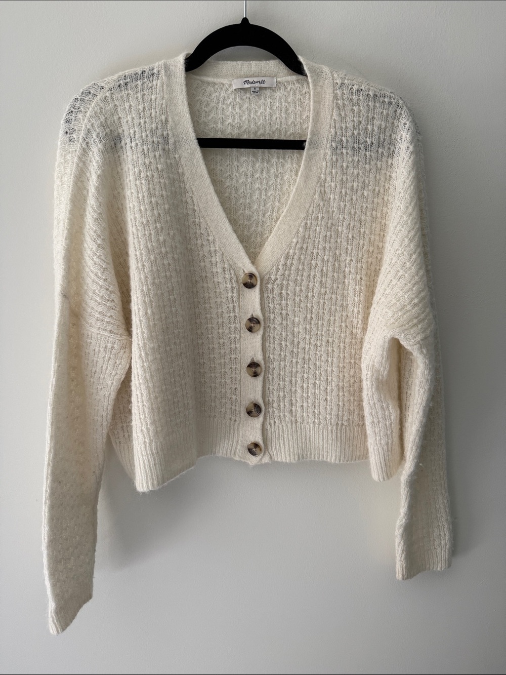 Madewell Lightweight Cropped Cardigan